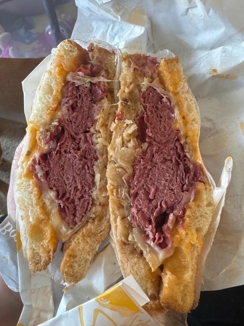2a – Traditional Corned Beef Reuben.