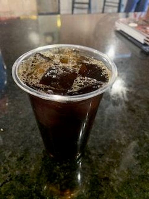 Iced Coffee.