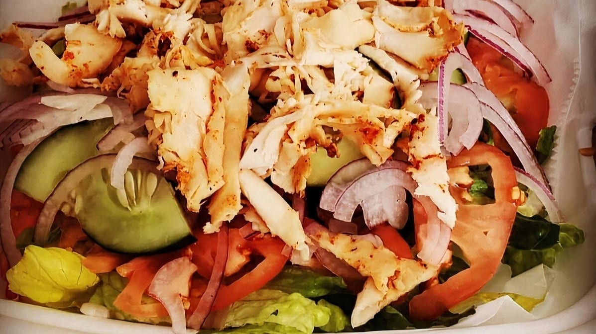 Grilled Chicken Salad.
