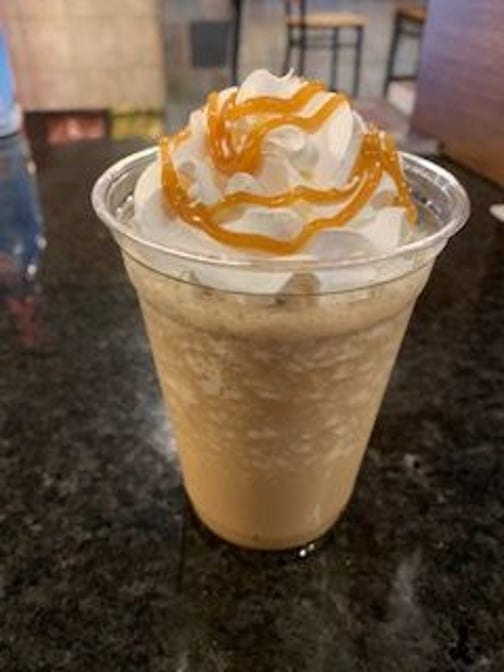 Caramel Frappuccino.