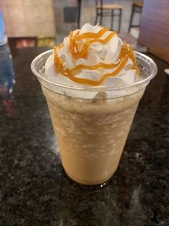 Caramel Frappuccino.